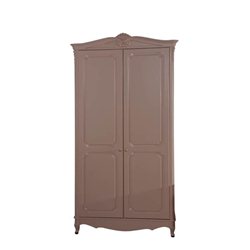 Шкаф 2-дверный Оливия розовый