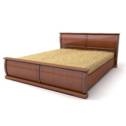 Кровать Омега из ольхи
